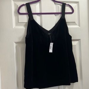 NWT J.Crew Velour Tank Top